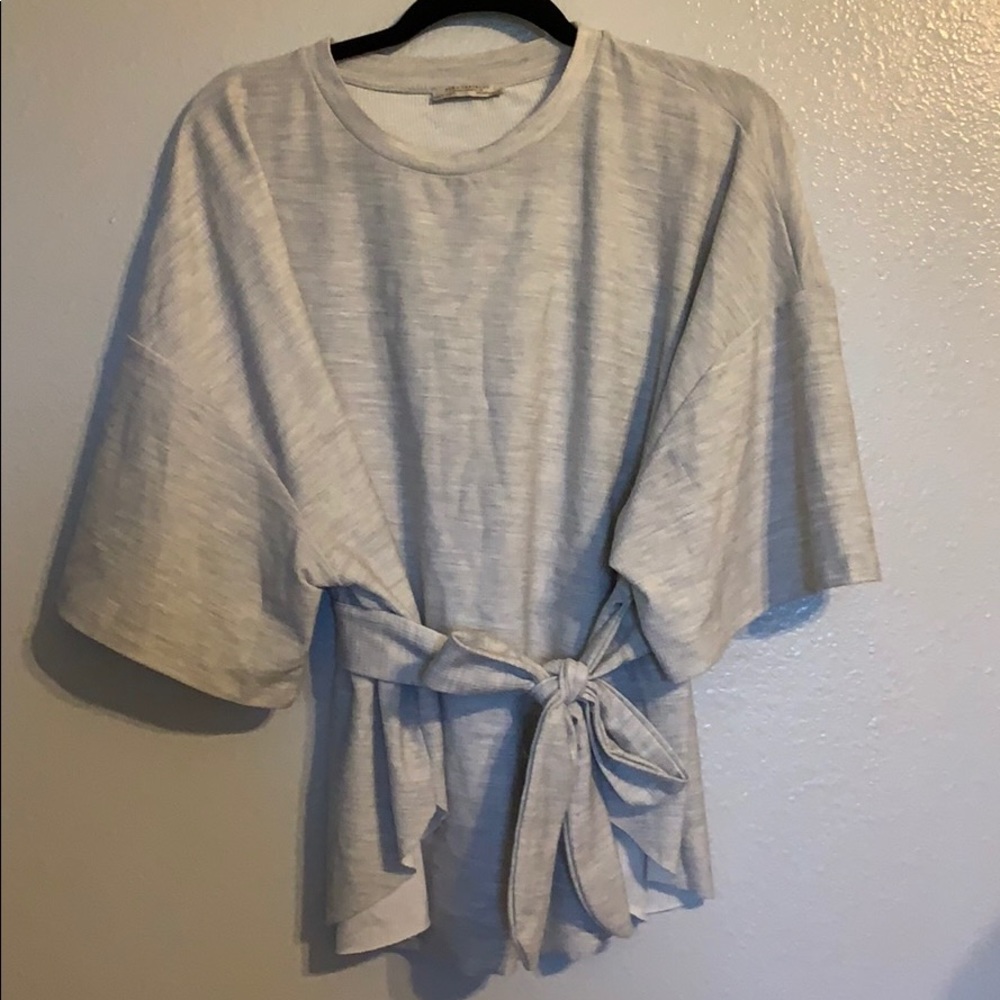 Zara grey top